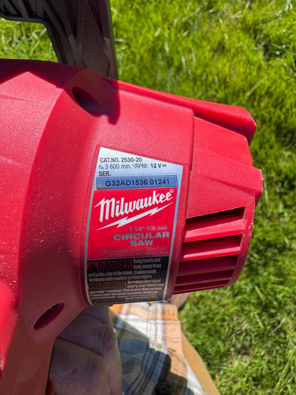 Milwaukee M12 FUEL Brushless Circular Saw (2530-20)