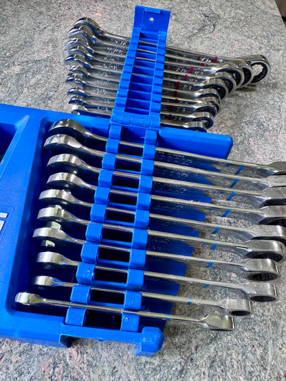 Kobalt PRO 90 20-Piece Ratcheting Combination Wrench Set (Color coded SAE + Metric)