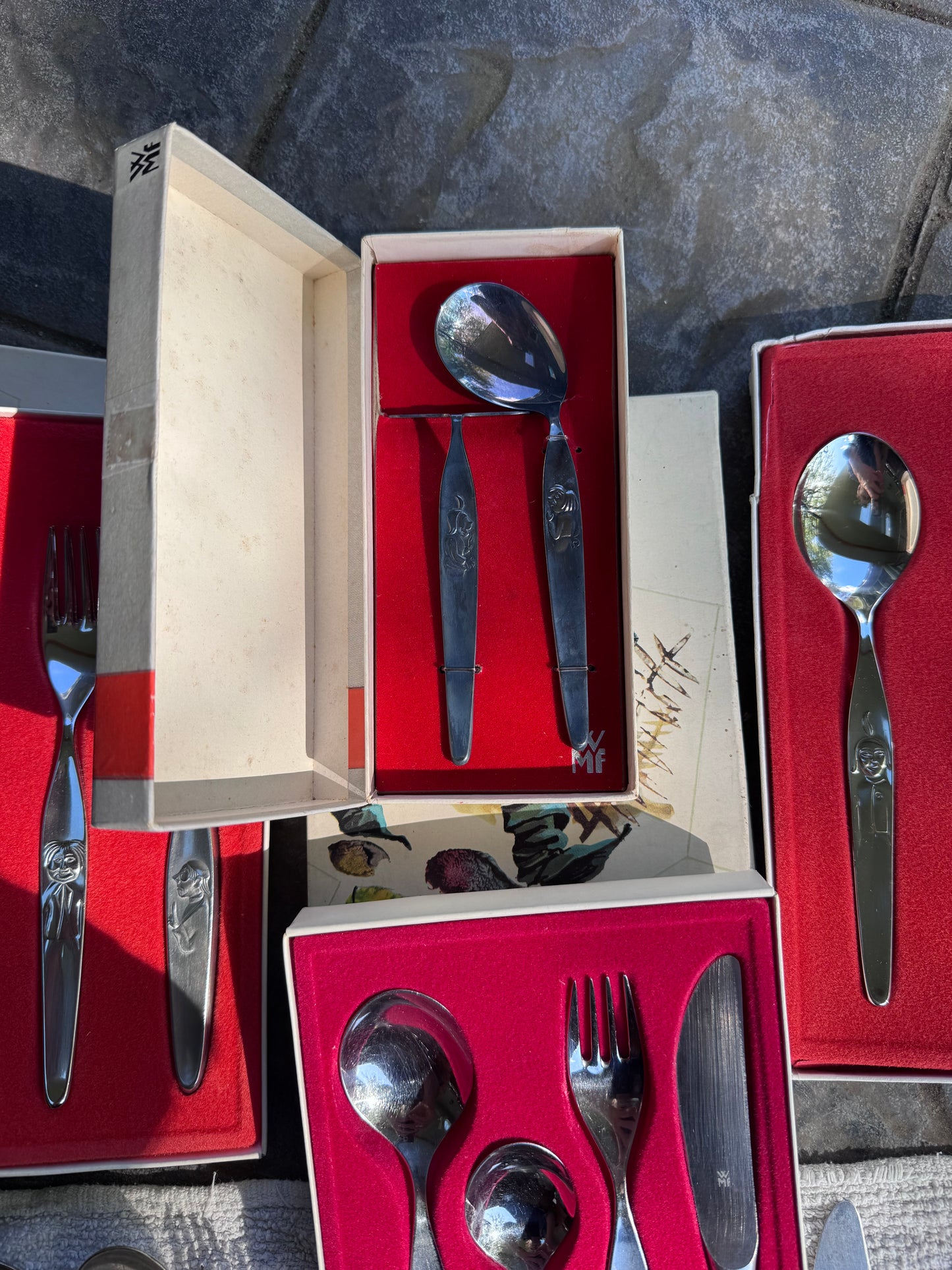 WMF Max & Moritz Vintage Youth Cutlery — Made in Germany, Silver-Plate & Stainless