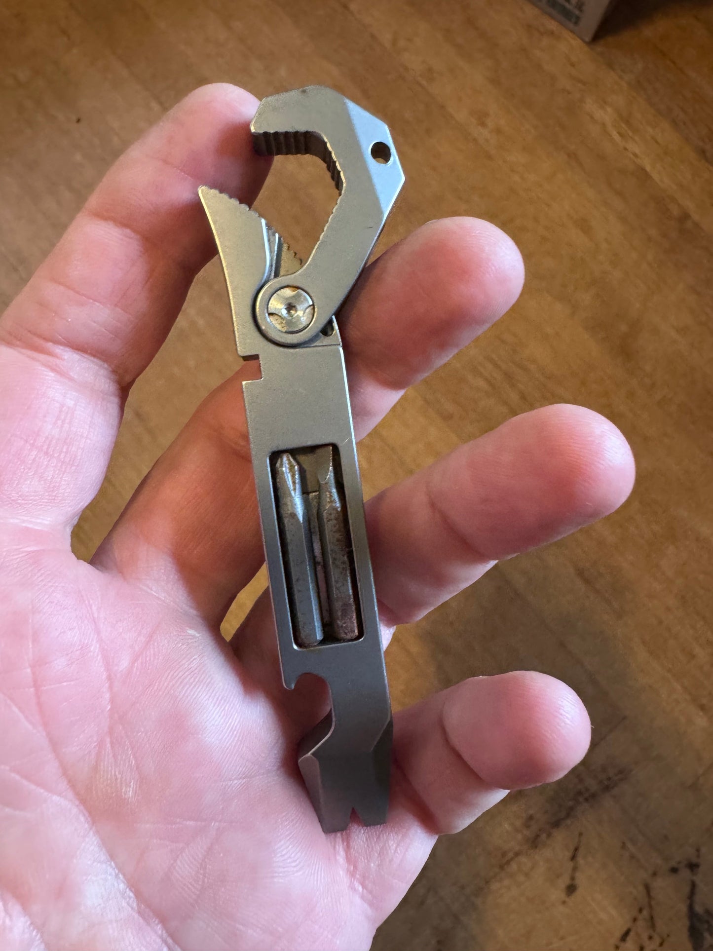 Cobratec OTF Knife — Neon Green D2 Tanto + Titanium Pry Bar Kit
