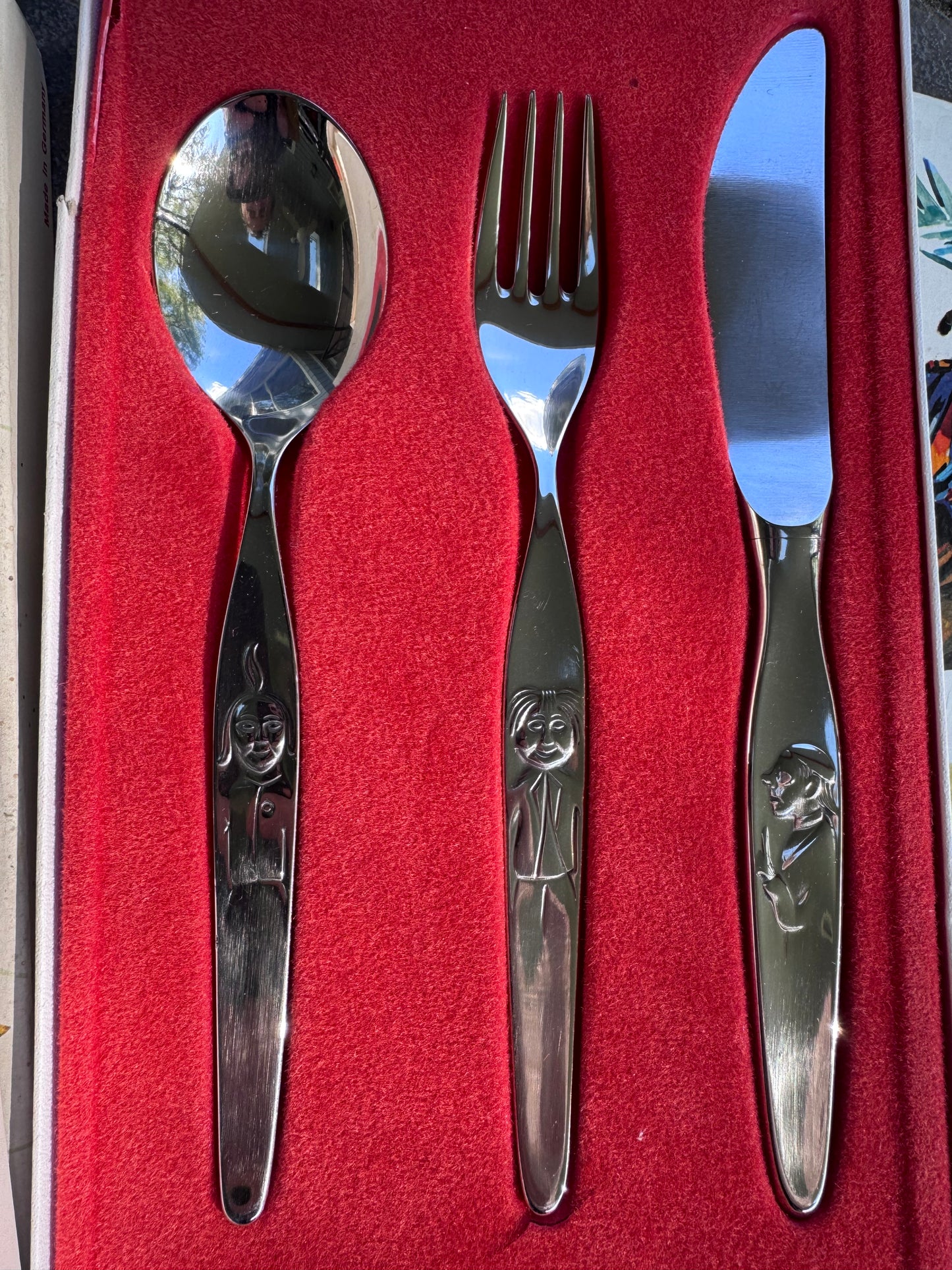 WMF Max & Moritz Vintage Youth Cutlery — Made in Germany, Silver-Plate & Stainless