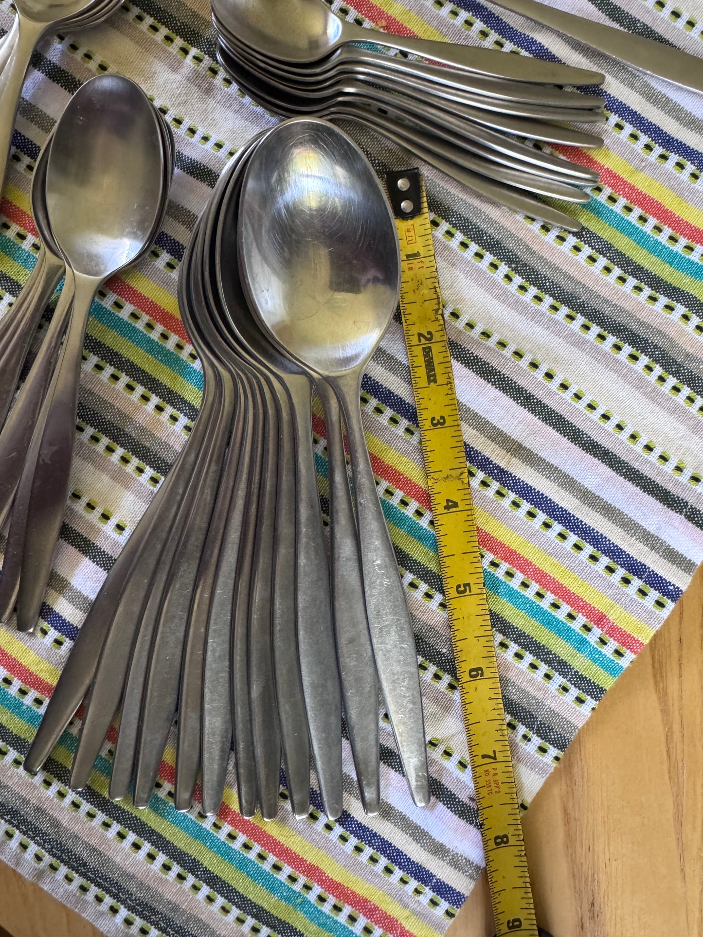 Vintage Norwegian Spoon Collection — Made in Norway, Lauffer & Aztec, Mid-Century