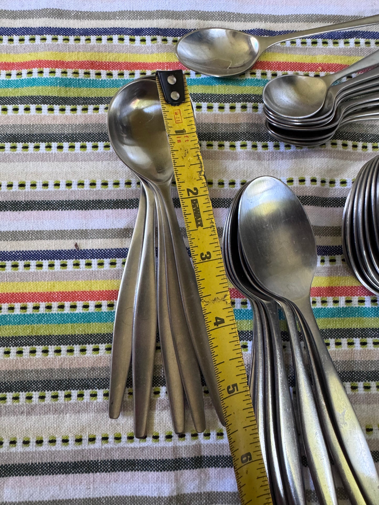 Vintage Norwegian Spoon Collection — Made in Norway, Lauffer & Aztec, Mid-Century