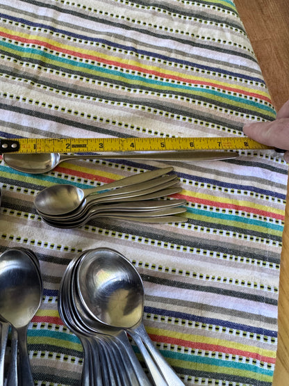 Vintage Norwegian Spoon Collection — Made in Norway, Lauffer & Aztec, Mid-Century