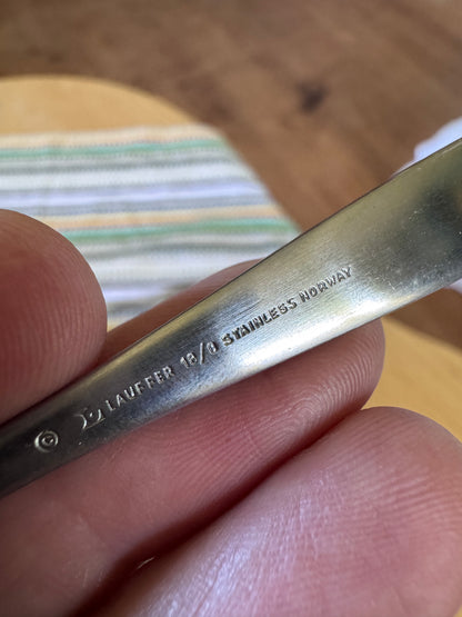 Vintage Norwegian Spoon Collection — Made in Norway, Lauffer & Aztec, Mid-Century