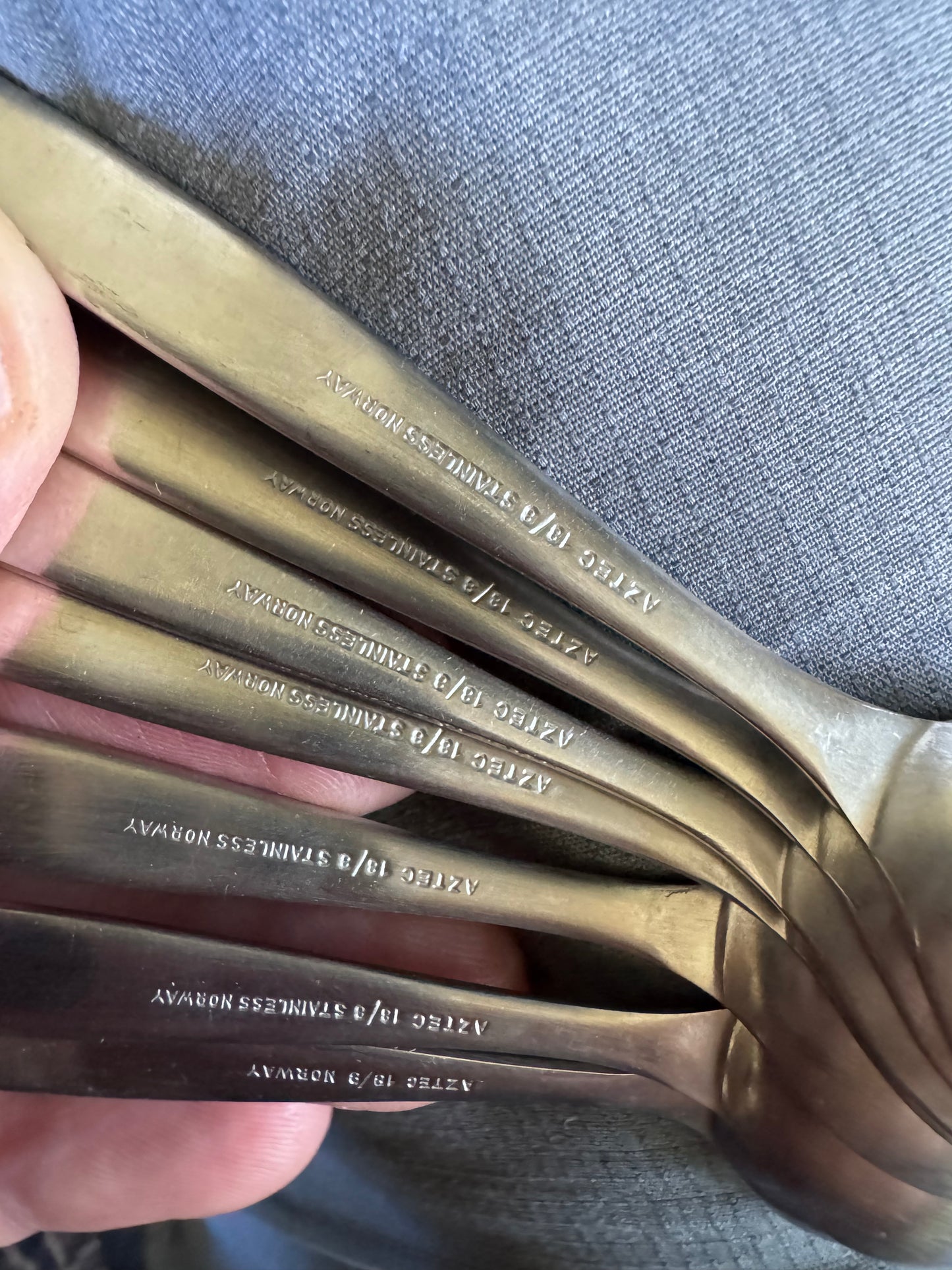 Vintage Norwegian Spoon Collection — Made in Norway, Lauffer & Aztec, Mid-Century