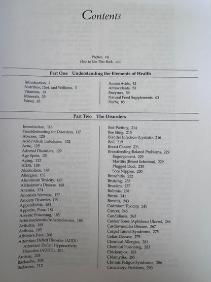Book: PRESCRIPTION FOR
NUTRITIONAL HEALING