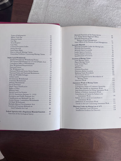Book: Handbook of Mineral Law