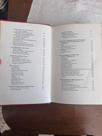 Book: Handbook of Mineral Law