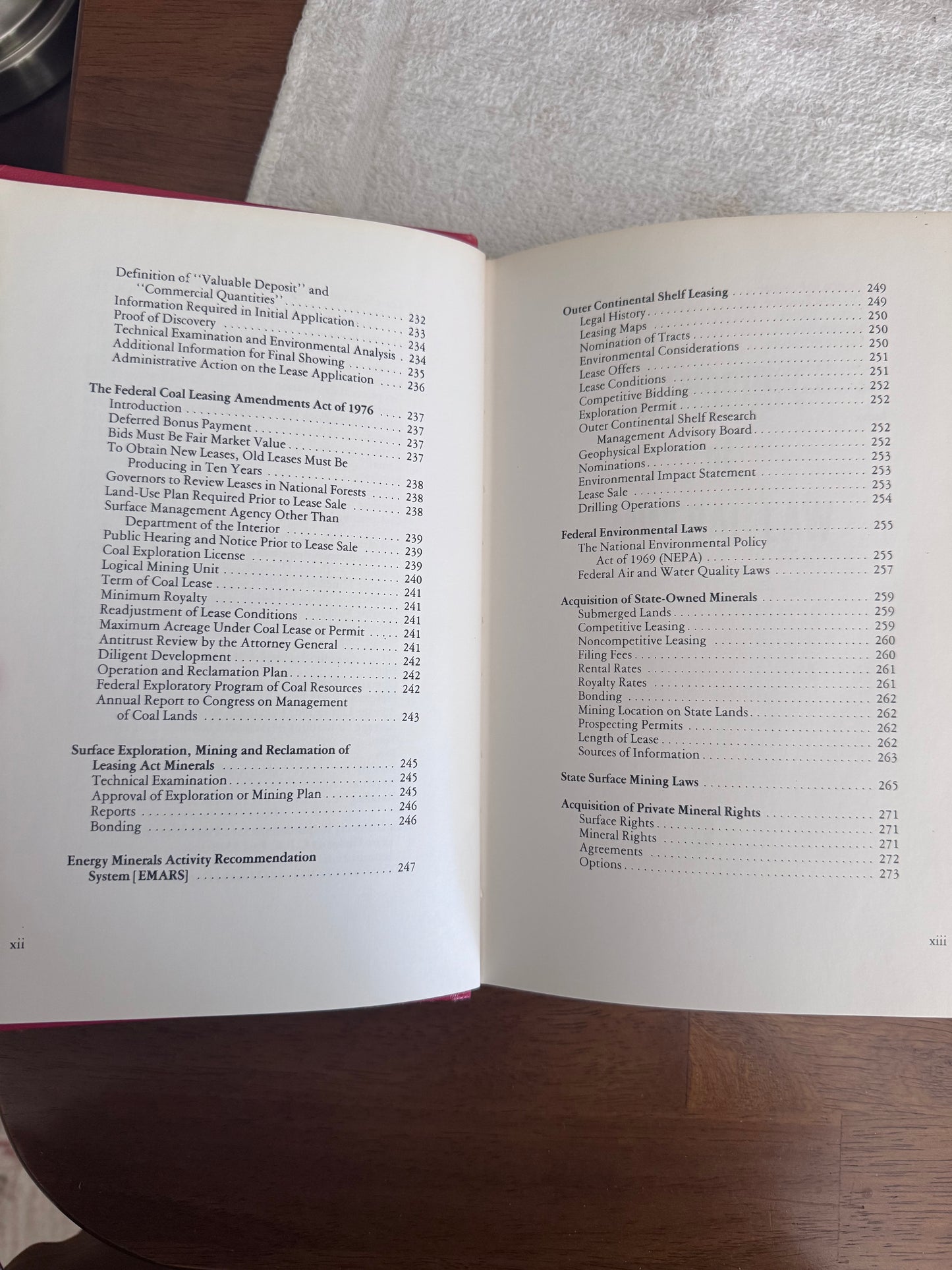 Book: Handbook of Mineral Law