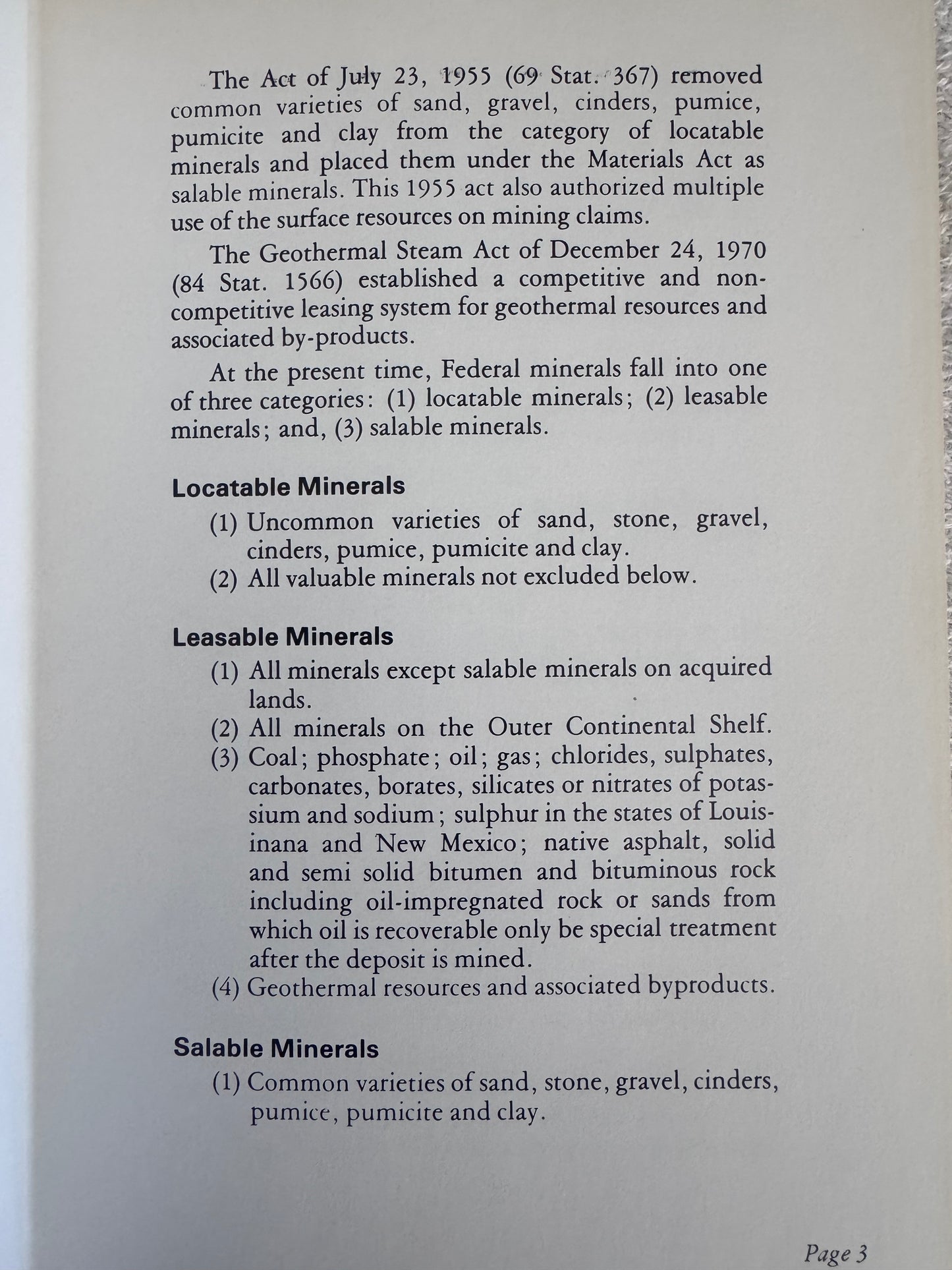 Book: Handbook of Mineral Law