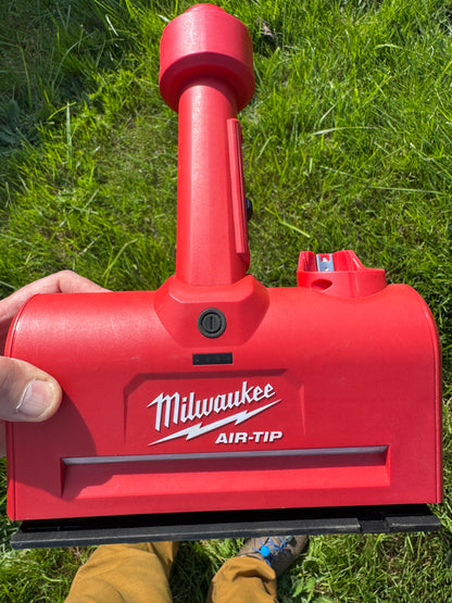 Milwaukee M12 FUEL Shop Vac + AIR-TIP Motorized Nozzle + Compact Vacuum — Complete 3-Piece Set | Excellent Condition