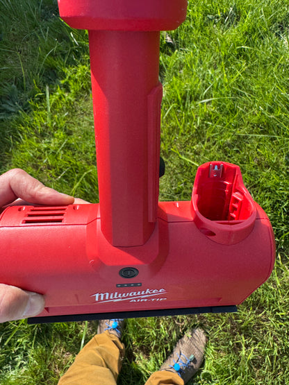 Milwaukee M12 FUEL Shop Vac + AIR-TIP Motorized Nozzle + Compact Vacuum — Complete 3-Piece Set | Excellent Condition