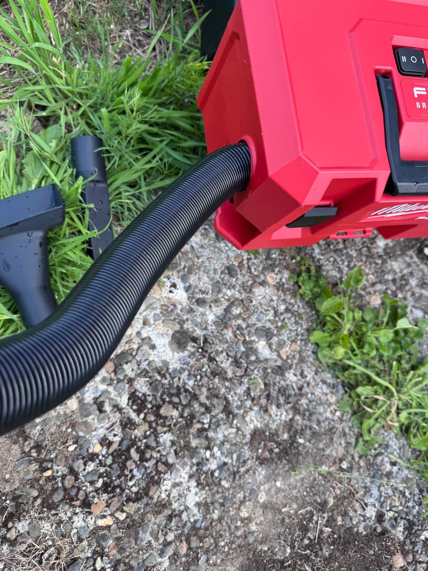 Milwaukee M12 FUEL Shop Vac + AIR-TIP Motorized Nozzle + Compact Vacuum — Complete 3-Piece Set | Excellent Condition
